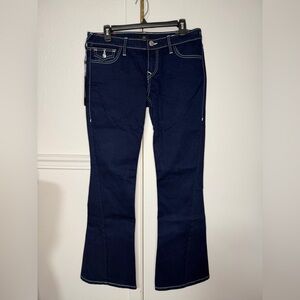 True Religion Joey Flap Flare Low rise Jeans size 29 new with tag